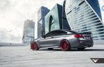 BMW M4 Coupe Frozen Gray by Vorsteiner 2016 года